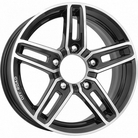 КиК Дон алмаз_черный 6.5x16/5x139.7 D98 ET40  