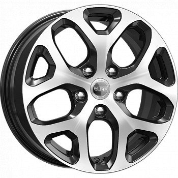 КиКРеплика КС869 алмаз_черный 6.5x16/5x112 D57.1 ET46  