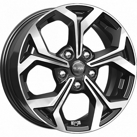 КиКРеплика КС878 алмаз_черный 6.5x16/5x114.3 D67.1 ET45  