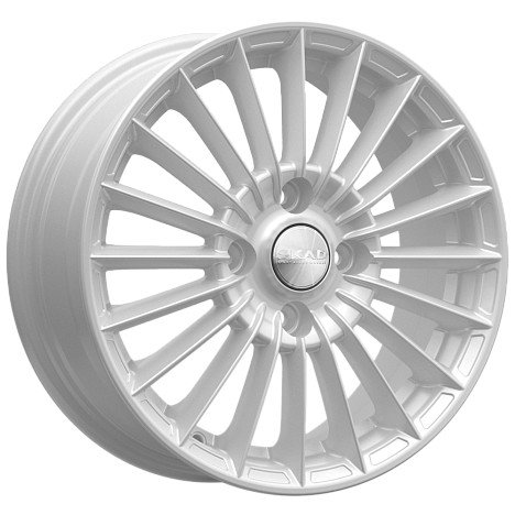 СКАД Веритас белый 6x15/5x100 D57.1 ET38  