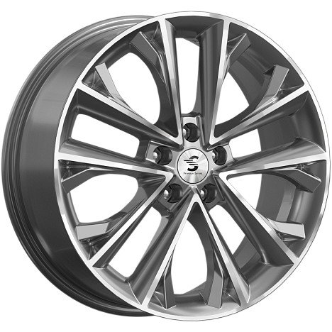 СКАДPremiumSeries KP012 diamond_gloss_graphite 7x18/5x114.3 D67.1 ET33  