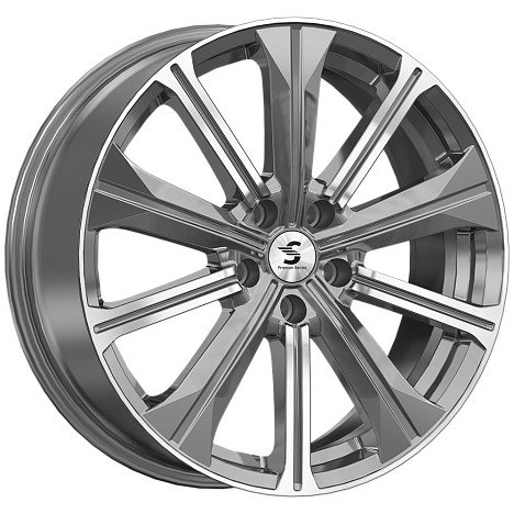 СКАДPremiumSeries KP013 diamond_gloss_graphite 7x19/5x108 D60.1 ET45  