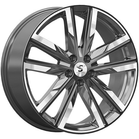 СКАДPremiumSeries KP014 diamond_gloss_graphite 8x20/5x108 D65.1 ET36  