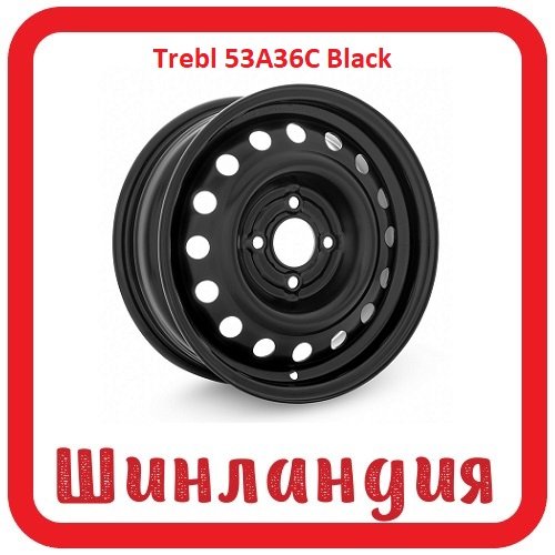 Trebl 53A36C Black 5.5x14/4x100 D60.1 ET36  