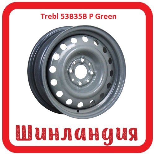 Trebl 53B35B P Green 5.5x14/4x98 D58.6 ET35  