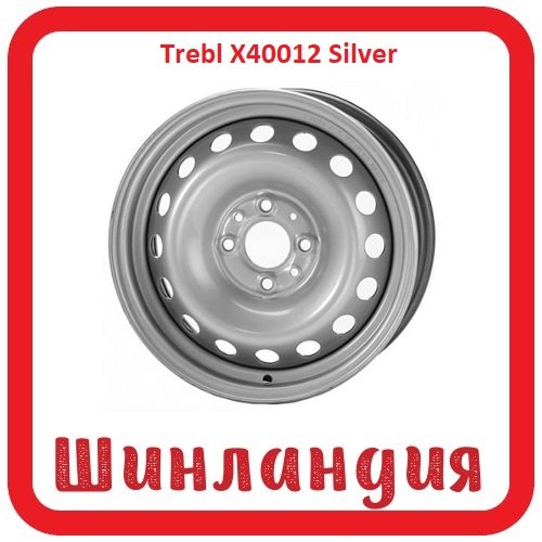 Trebl X40012 Silver 6x15/4x98 D58.1 ET38  