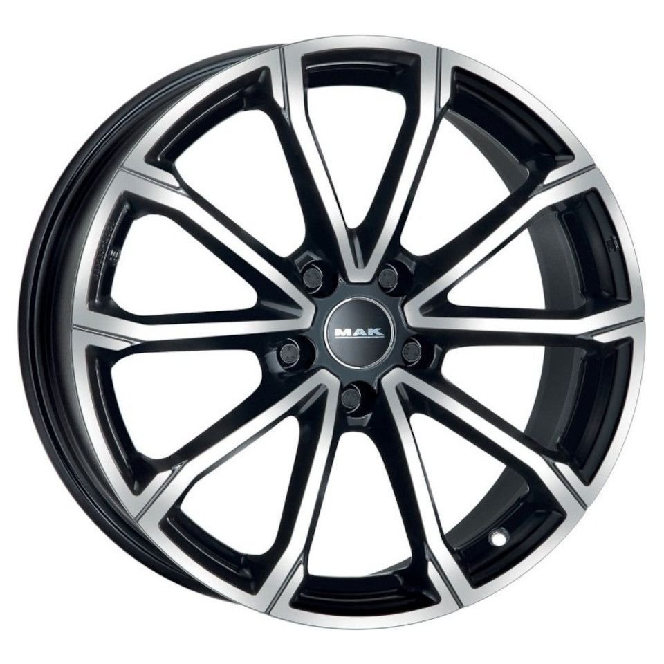 MAK DaVinci Black Mirror 8x19/5x114.3 D76 ET35  