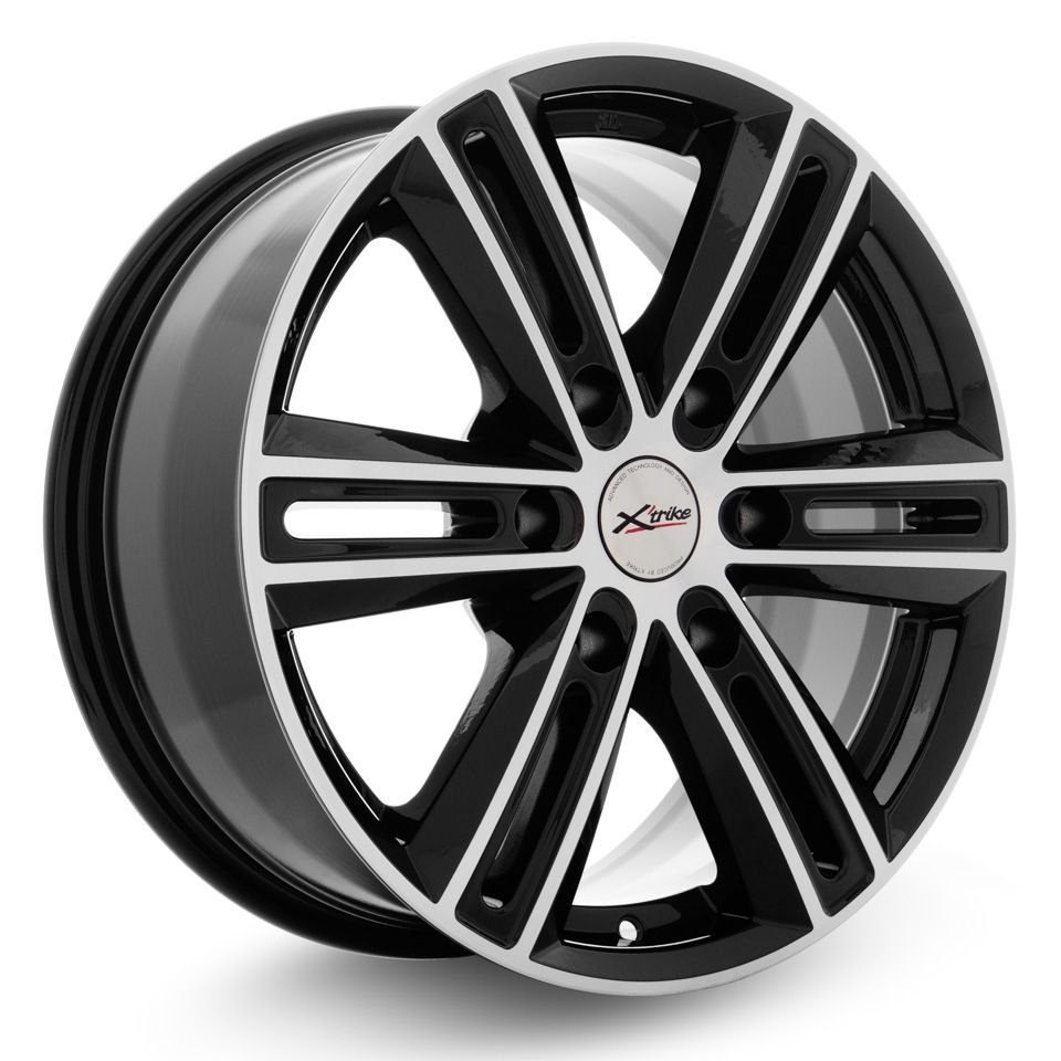 Xtrike X-124 BK/FP 7.5x17/6x139.7 D100.1 ET36  