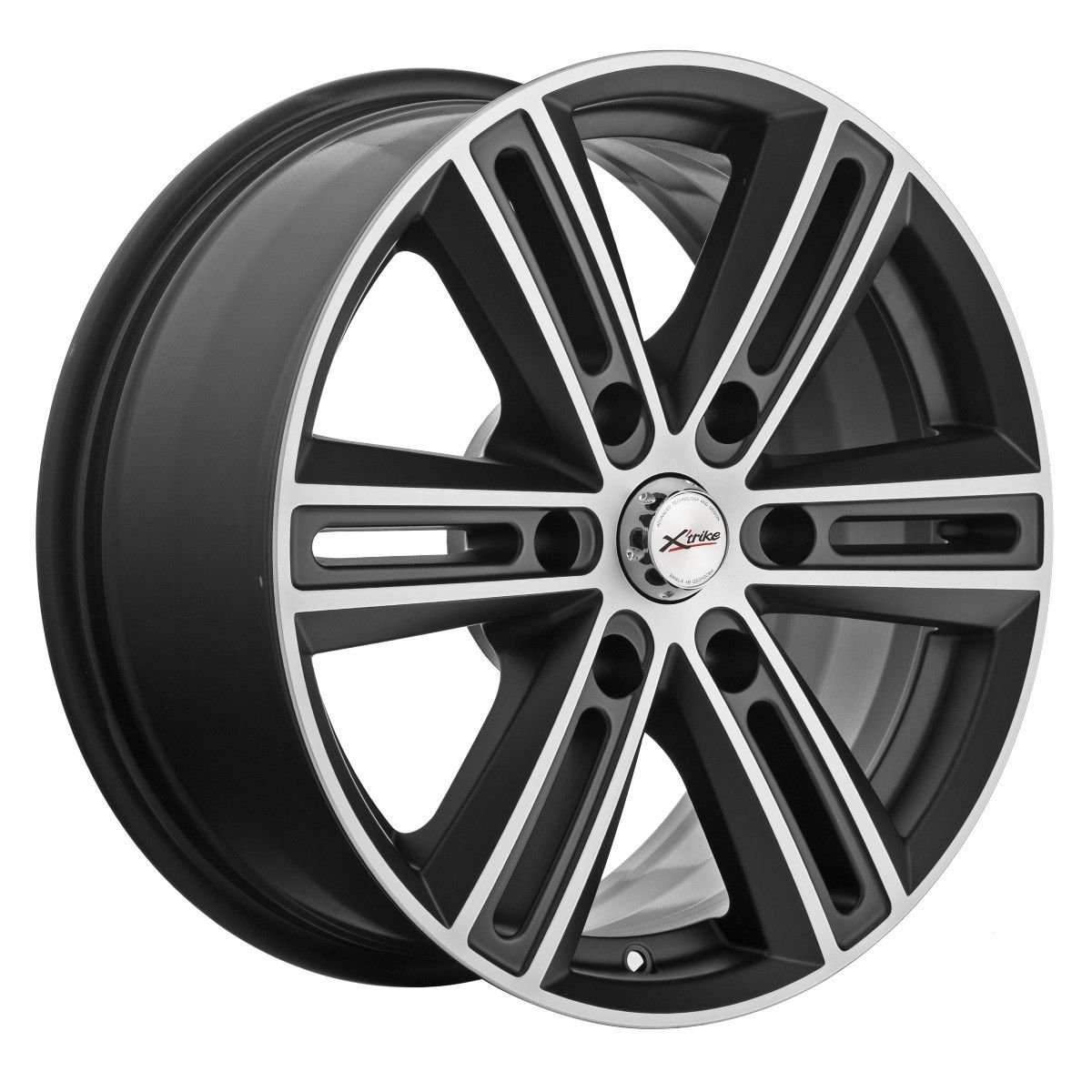 Xtrike X-124 BKM/FP 7.5x17/6x139.7 D100.1 ET36  