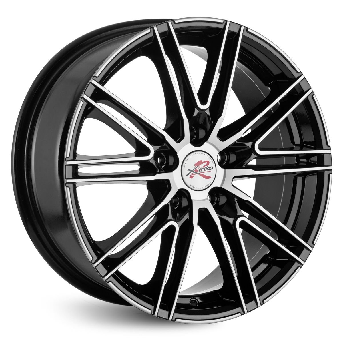 XtrikeRST R187 BK/FP 7x17/5x114.3 D60.1 ET45  
