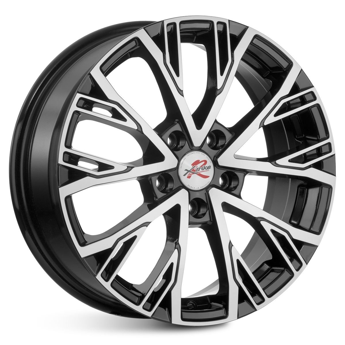 XtrikeRST R207 BK/FP 6.5x17/5x114.3 D54.1 ET45  