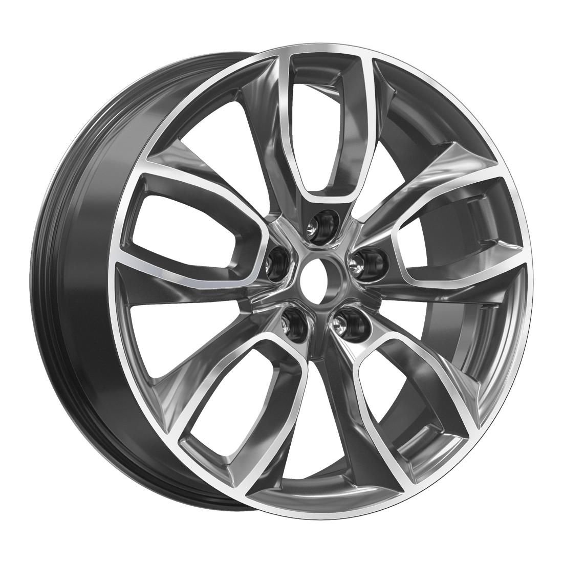 СКАД Premium КР001 (18_Outlander) Diamond gloss graphite 7x18/5x114.3 D67.1 ET38  