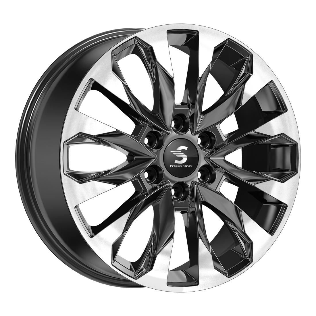 СКАД Premium КР007 (20_Haval H9) Diamond Black Gris 8x20/6x139.7 D75.1 ET42  