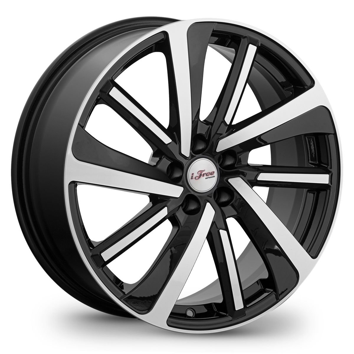 iFree Original КС1111 (ZV_18_Jetour Dasheng) Алмаз черный 7x18/5x108 D65.1 ET36  