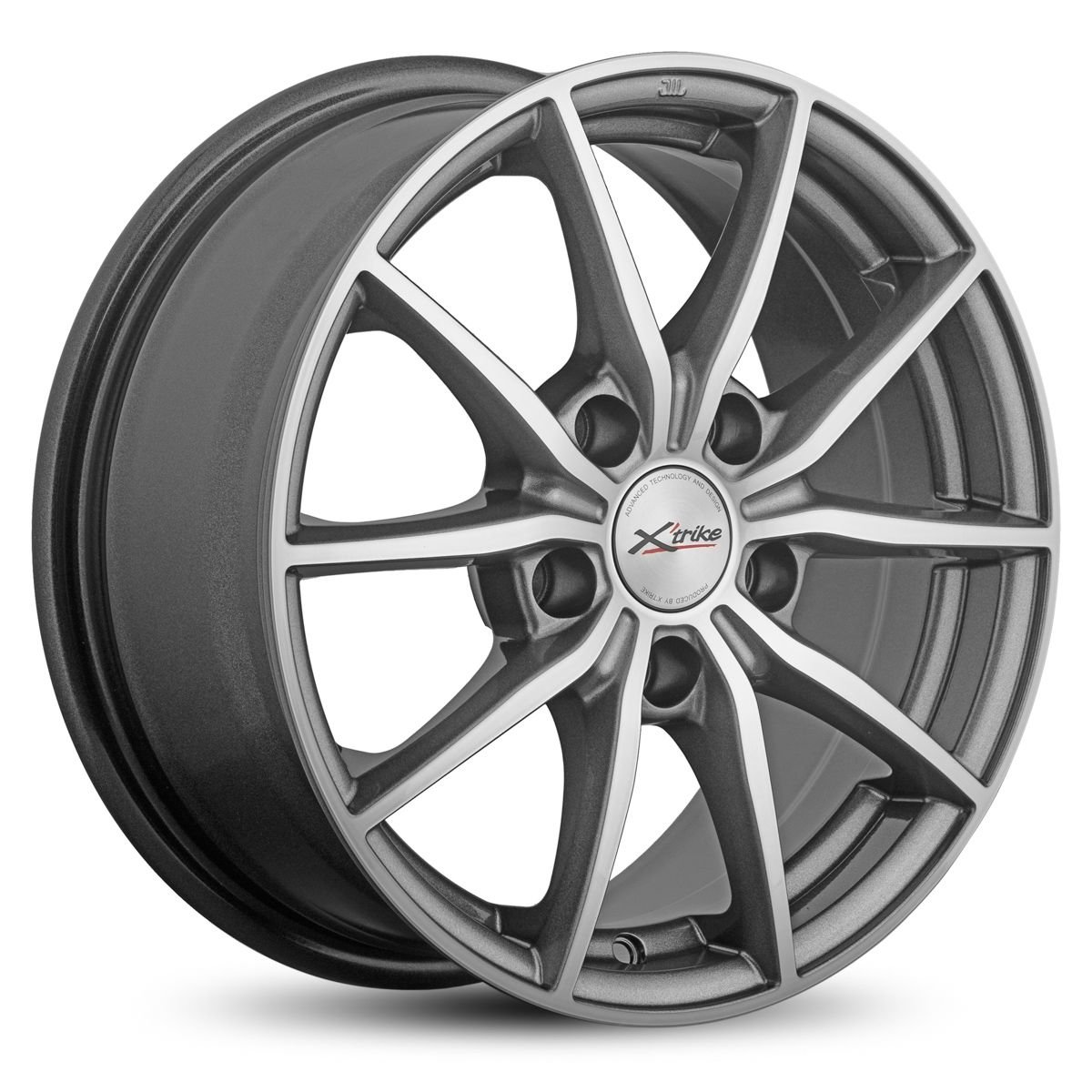 Xtrike X-111 HSB/FP 6.5x15/5x100 D57.1 ET38  