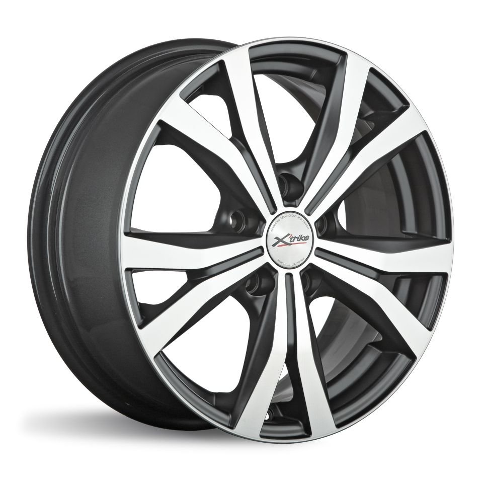 Xtrike X-119 BKM/FP 6.5x16/5x105 D56.6 ET38  