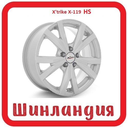 Xtrike X-119 HS 6.5x16/5x114.3 D66.1 ET40  
