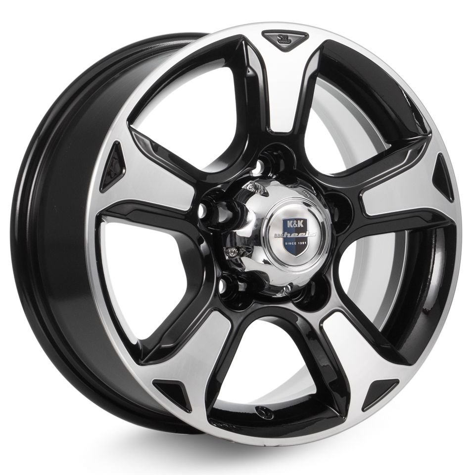 КиК Атлант (КС757) Алмаз черный 7x16/5x139.7 D108.5 ET35  