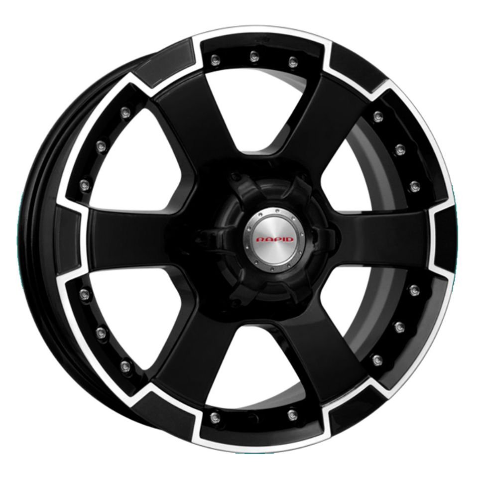 КиК М56 (КС593) Алмаз черный 7x16/6x139.7 D67.1 ET20  