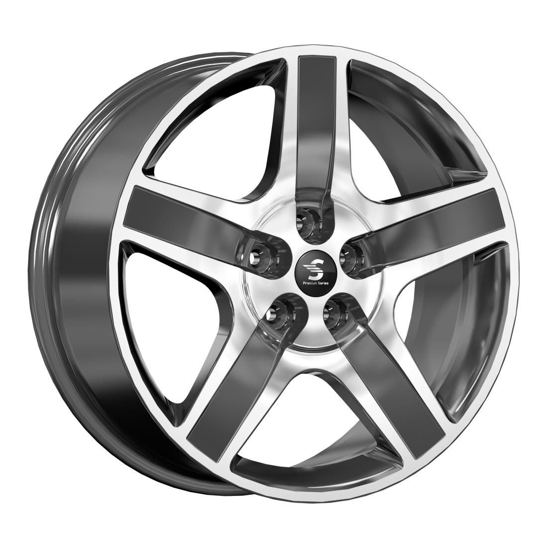 СКАД Premium КР008 (20_Defender) Diamond gloss graphite 8.5x20/5x120 D72.6 ET41  