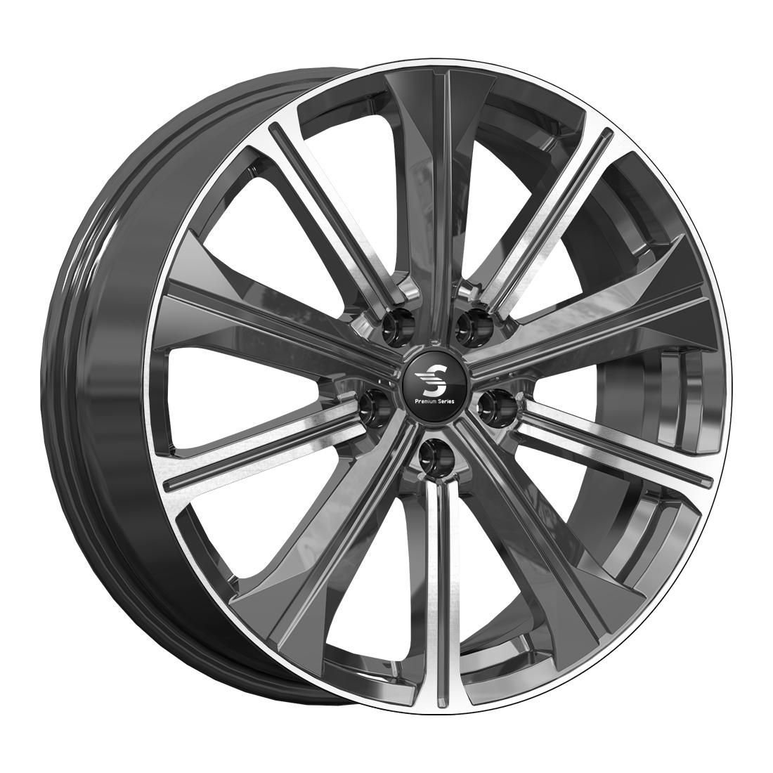 СКАД Premium КР013 (19_Tiggo 7 Pro) Diamond gloss graphite 7x19/5x108 D60.1 ET33  