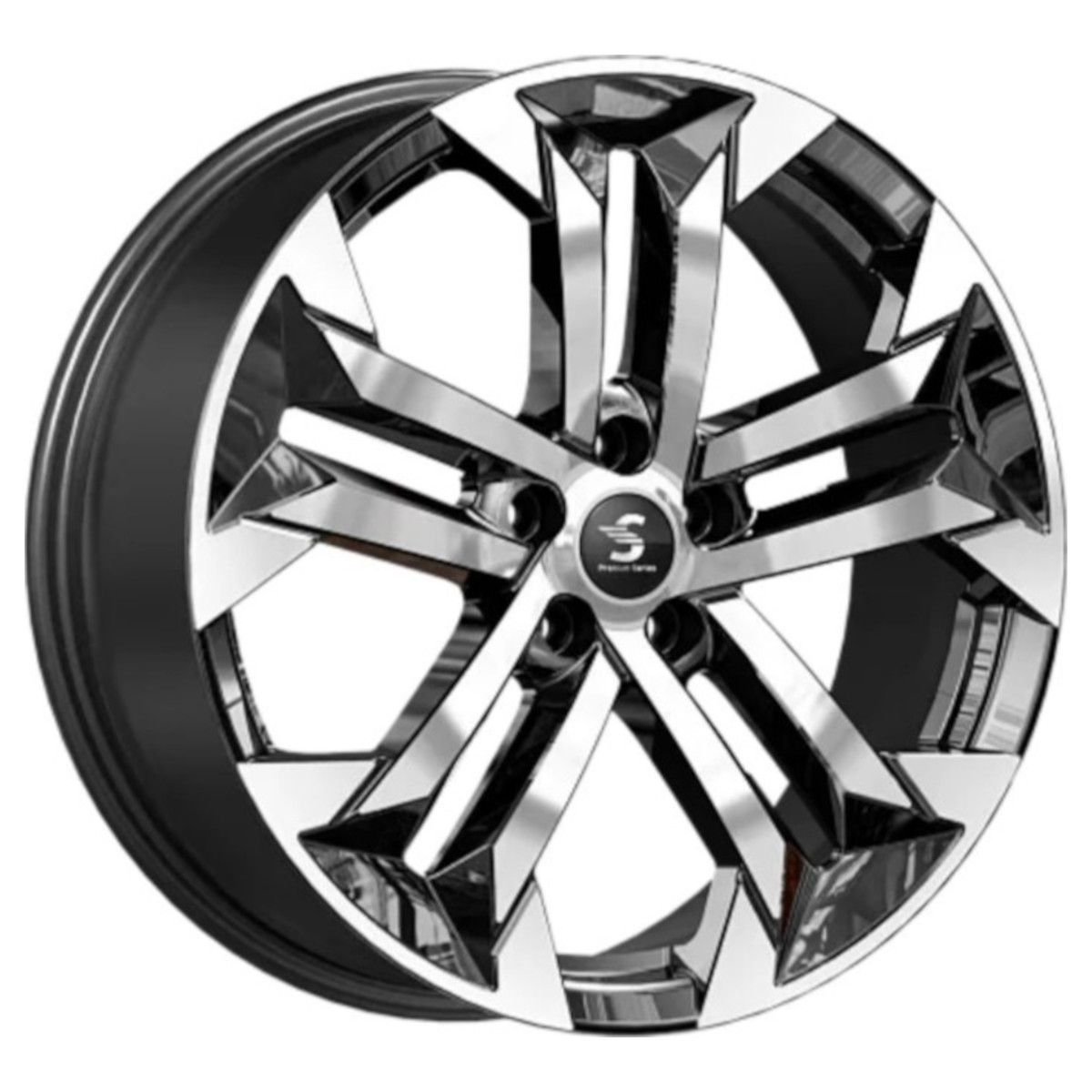 СКАД Premium КР015 (19_EXEED TXL/VX) Diamond gloss graphite 7.5x19/5x108 D65.1 ET36  