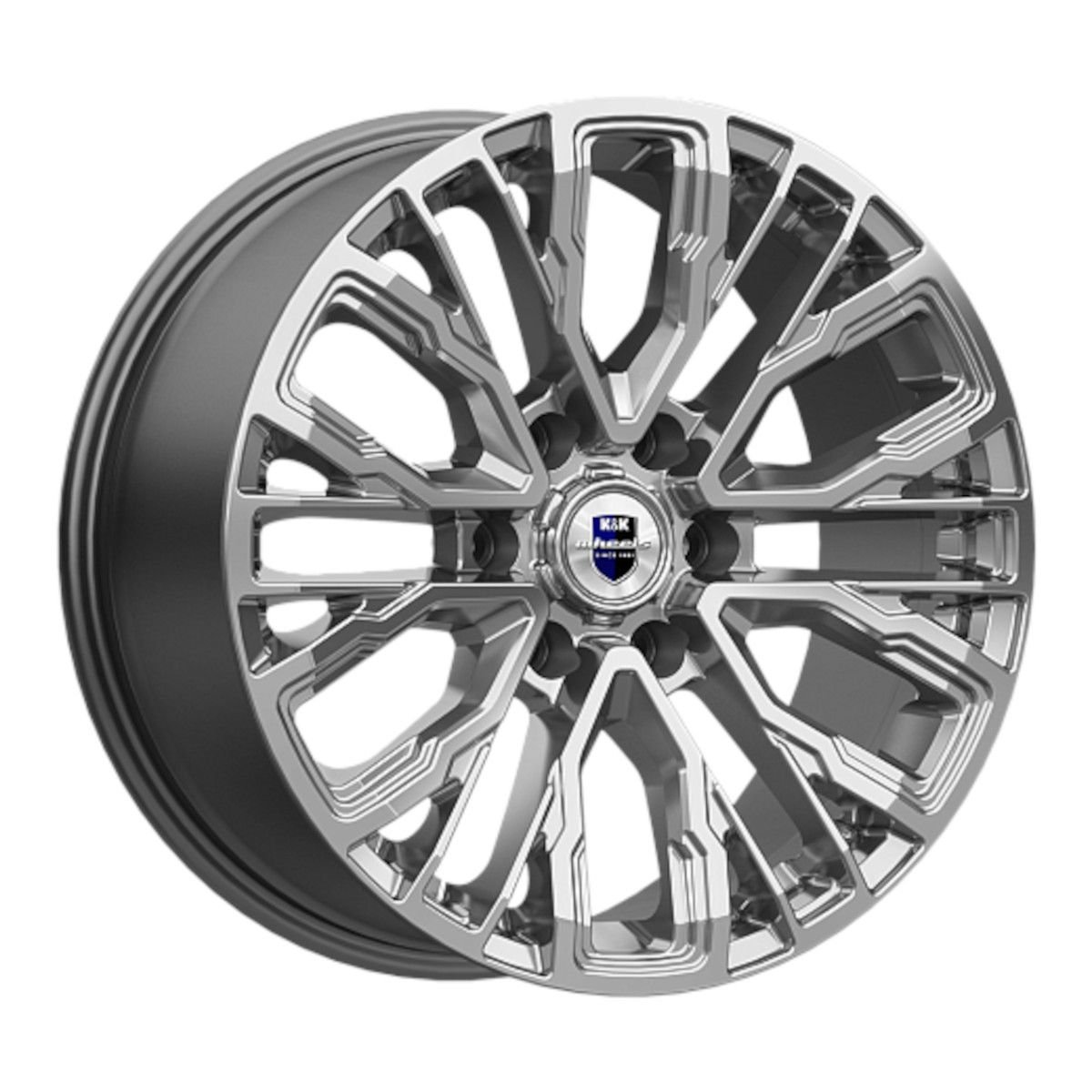 КиК Кортес (КС1102) Дарк платинум 8.5x19/6x139.7 D100.1 ET36  