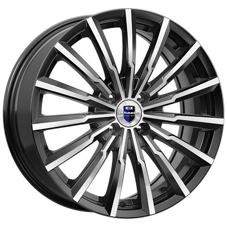 Rapid Акцент-оригинал алмаз_черный 5.5x14/4x100 D60.1 ET43  