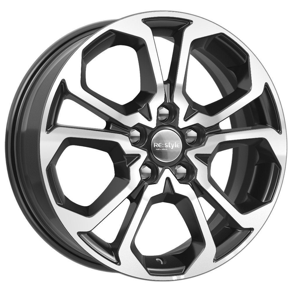КиКРеплика КС892 алмаз_черный 6.5x17/5x114.3 D66.1 ET50  