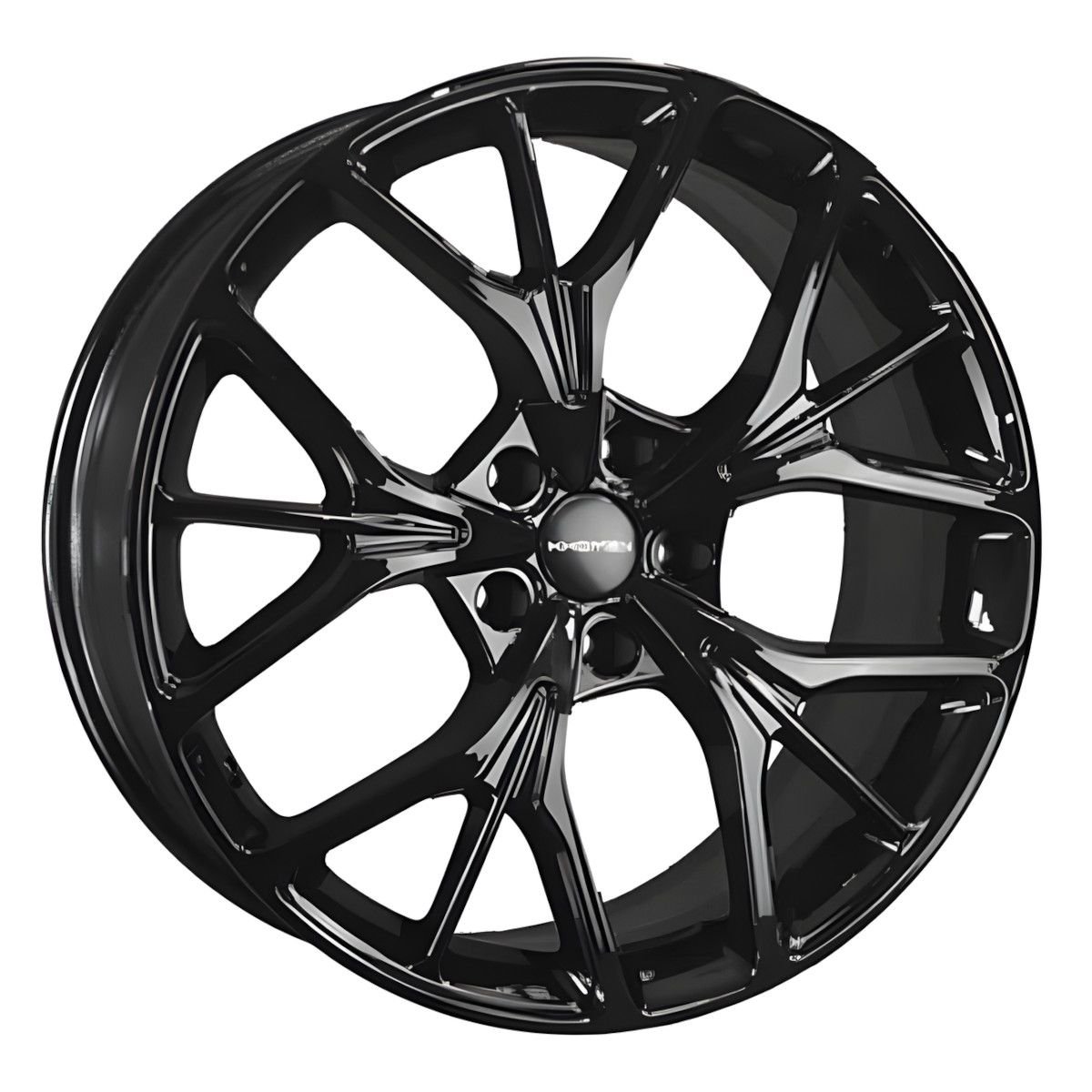 Khomen Wheels KHW2012 (Tugella New) Black 8x20/5x108 D63.4 ET46  