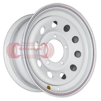 Off-Road Wheels УАЗ Белый 8x16/5x139.7 D110 ET-3  