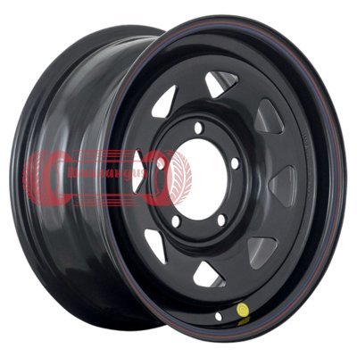 Off-Road Wheels УАЗ (треуг. мелкий) Черный 10x16/5x139.7 D110 ET-44  