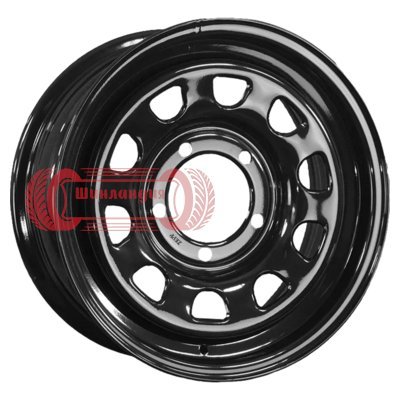 ZEPP 4х4 Toyota Nissan Semicircle Gloss Black 7x16/6x139.7 D110 ET30  