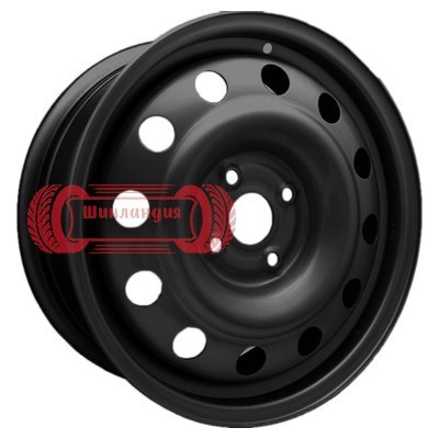 ТЗСК Hyundai Solaris, Kia Rio Черный 6x15/4x100 D54.1 ET48  