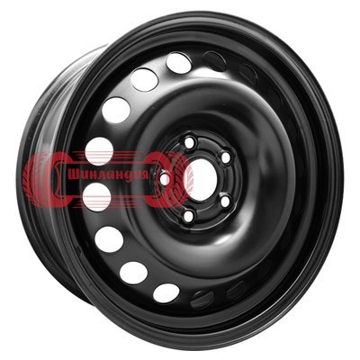 ТЗСК Volkswagen Polo Черный 6x15/5x100 D57.1 ET38  