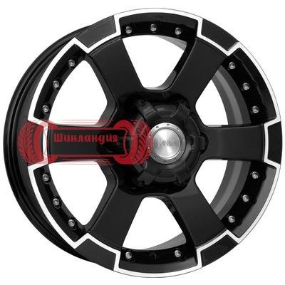 K&K M56-оригинал (КС593) Алмаз черный 7x16/6x139.7 D67.1 ET38  