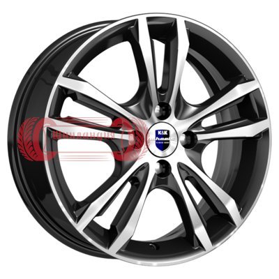 K&K Samara-оригинал (КС866) Алмаз черный SK 6x16/4x100 D60.1 ET50  