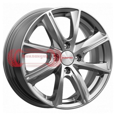 K&K Арнар-оригинал (КС890) Дарк платинум 6x15/4x100 D60.1 ET40  