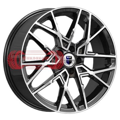 K&K Вудроф (КС1044) Алмаз черный 7x18/5x108 D67.1 ET45  
