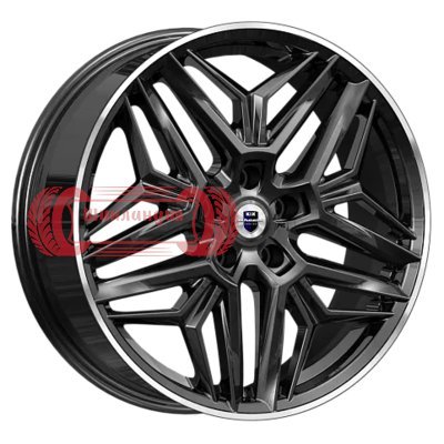 K&K Колумб (КС1038) Алмаз черный 7x19/5x114.3 D67.1 ET35  