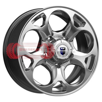 K&K Линкс (КС1057) Дарк платинум 7x16/5x139.7 D108.5 ET35  