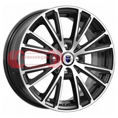 K&K Меандр (КС888) Алмаз черный SK 6x15/4x98 D58.5 ET35  