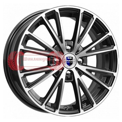 K&K Меандр-оригинал (КС888) Алмаз черный SK 6x15/4x100 D60.1 ET40  