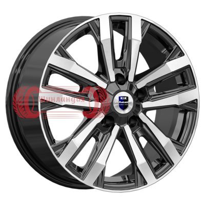 K&K Мичиган (КС1107) Алмаз черный 8x18/5x130 D84.1 ET43  