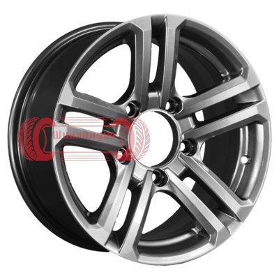 K&K Палладика (КС591М) Дарк платинум 7x16/5x139.7 D110.1 ET5  