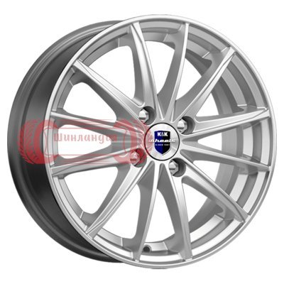 K&K Пойнт Бланк (KC884) Сильвер SK 6x15/4x100 D67.1 ET35  