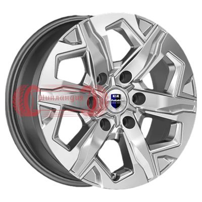 K&K Тейт (КС1050) Дарк платинум 7.5x17/6x139.7 D106.1 ET30  