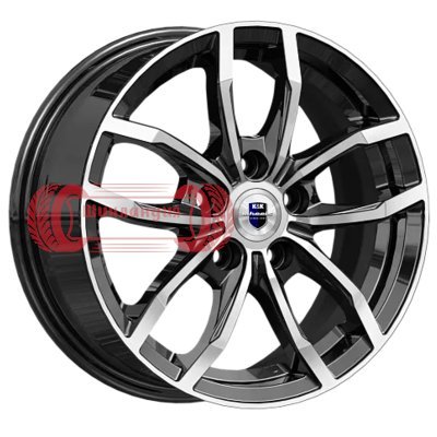 K&K Фрост (КС1048) Алмаз черный 6.5x15/5x108 D63.35 ET50  