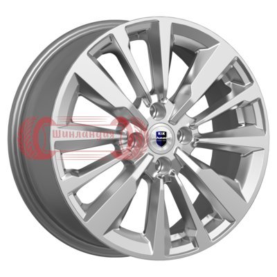 K&K Эрман (КС997) Дарк платинум 6.5x16/4x100 D67.1 ET40  