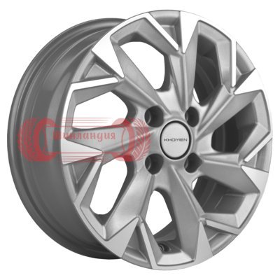 Khomen Wheels KHW1402 F-Silver-FP 5.5x14/4x98 D58.5 ET35  